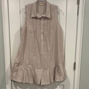 Chrysanthemum Women’s Sleeveless Dress Large